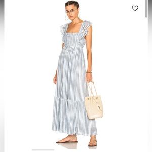 Ulla Johnson Ariane Summer Striped maxi Dress